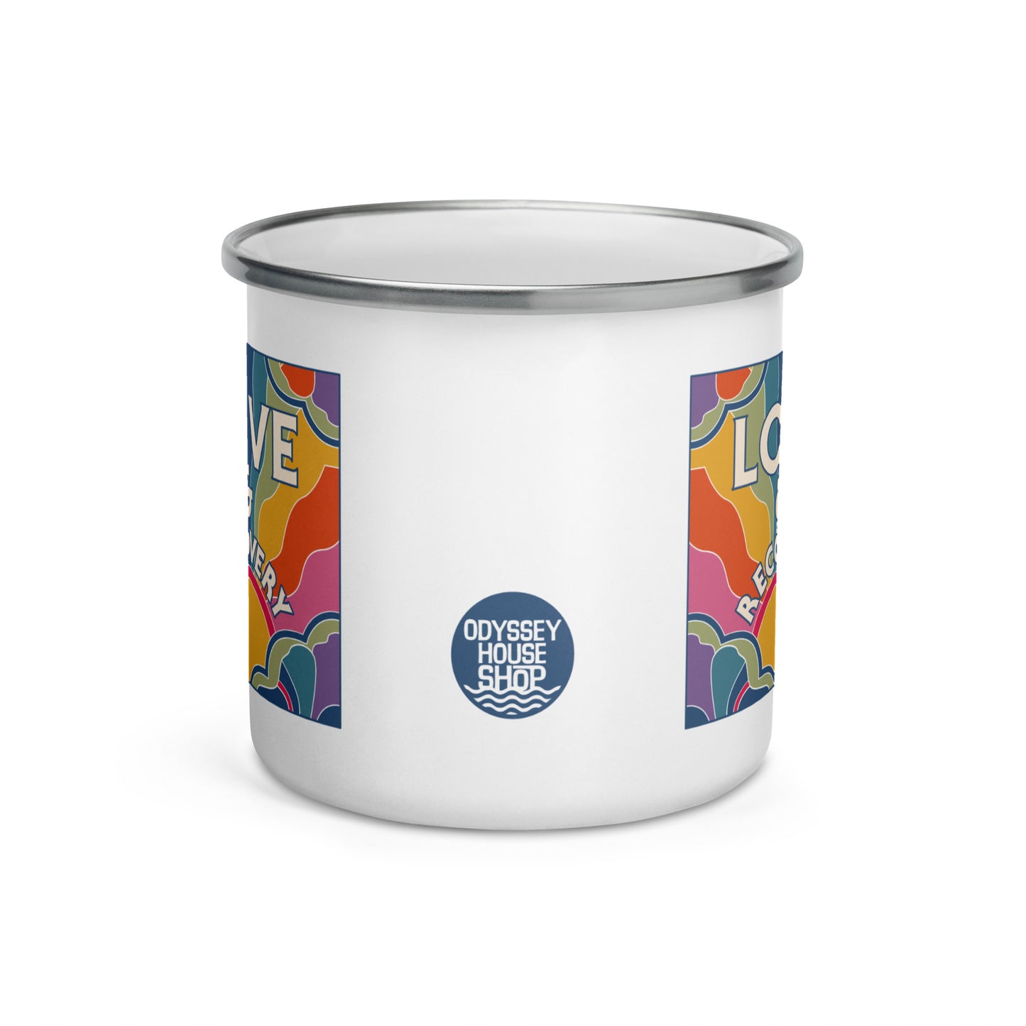 I Love Recovery - Love and Recovery - Enamel Mug