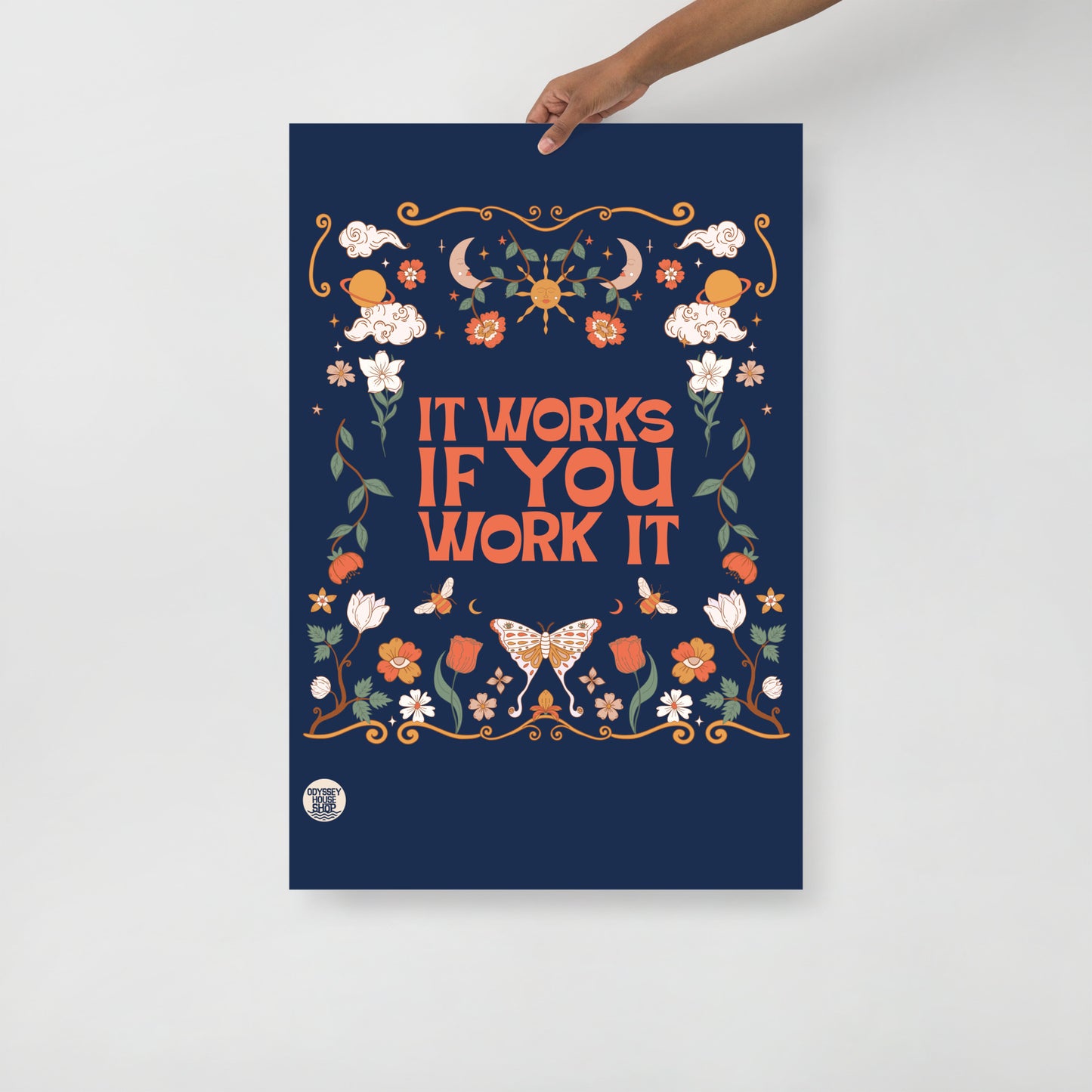 It works if you work it Maxim Poster