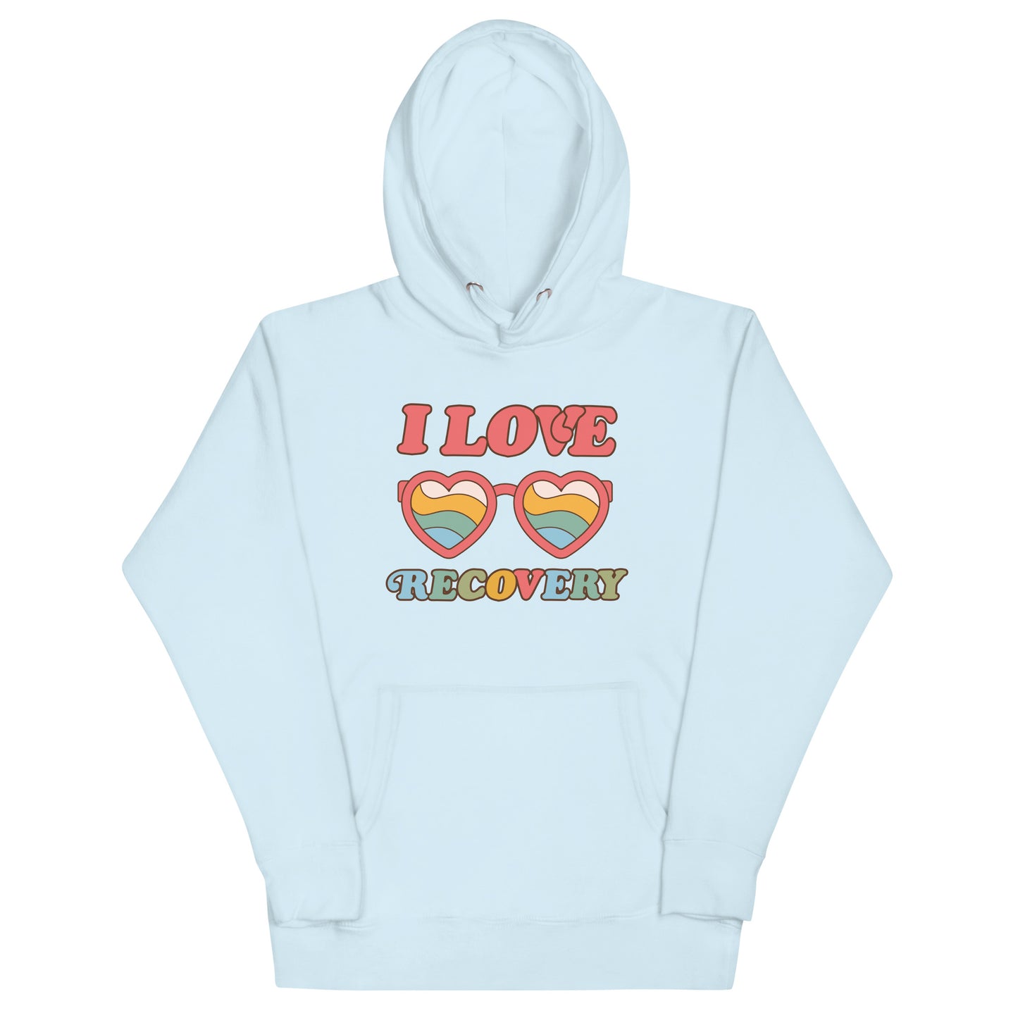 I Love Recovery - Sunnies - Unisex Hoodie