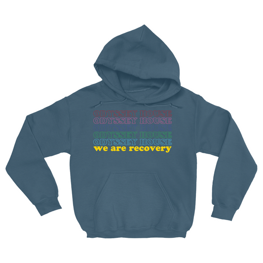 Colorful Odyssey House Hoodie (Pull over)