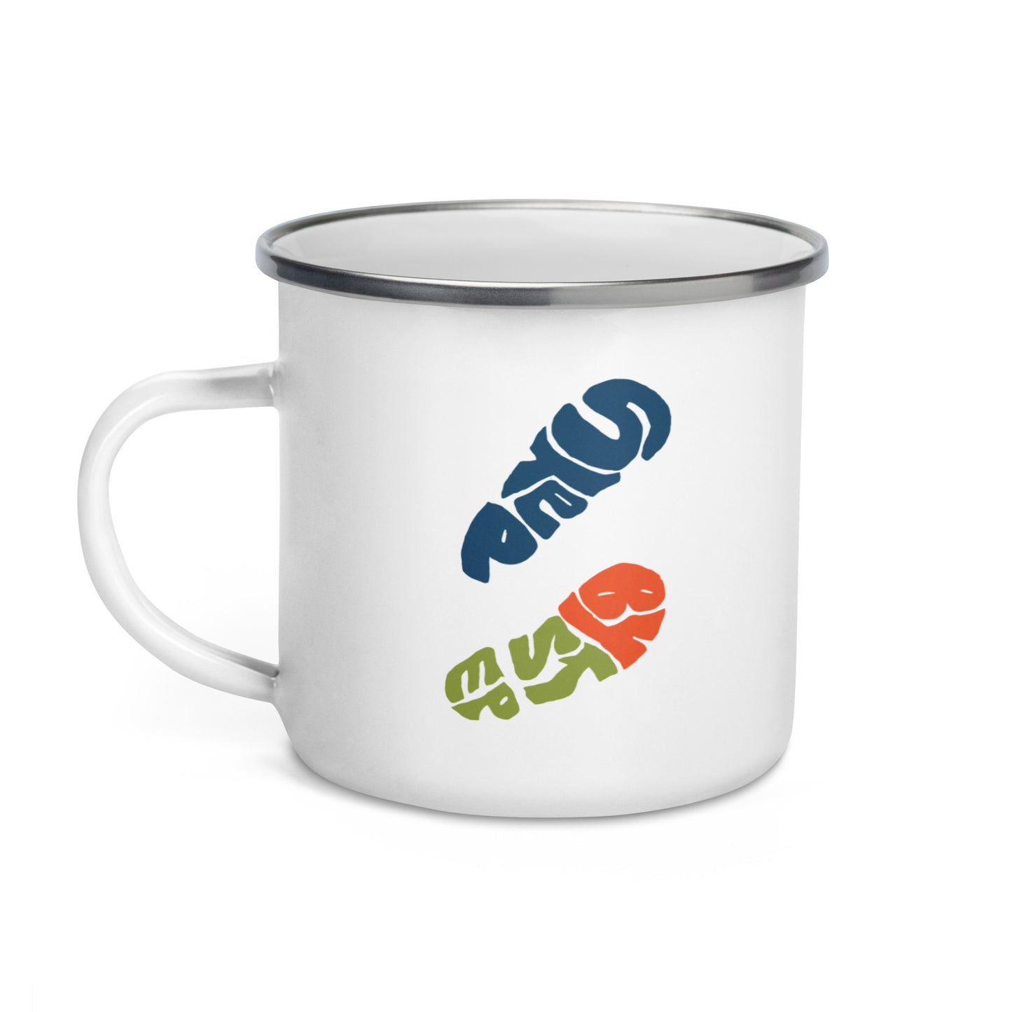 Step by Step Maxim Enamel Mug