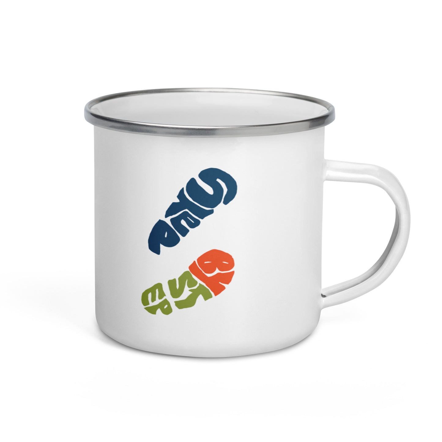 Step by Step Maxim Enamel Mug