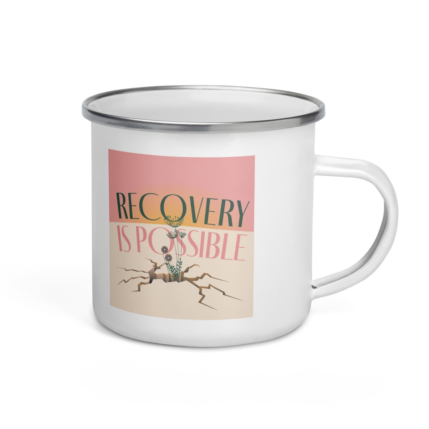 Recovery is Possible - Enamel Mug