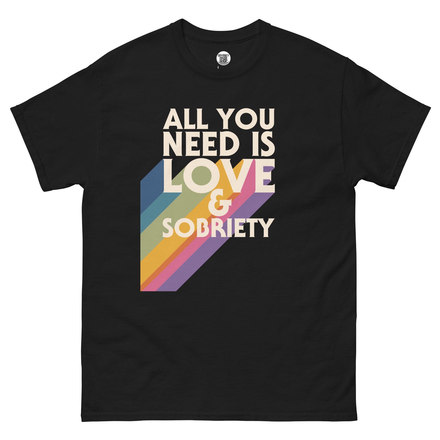 I Love Recovery - All You Need Is Love Light - Men's classic tee