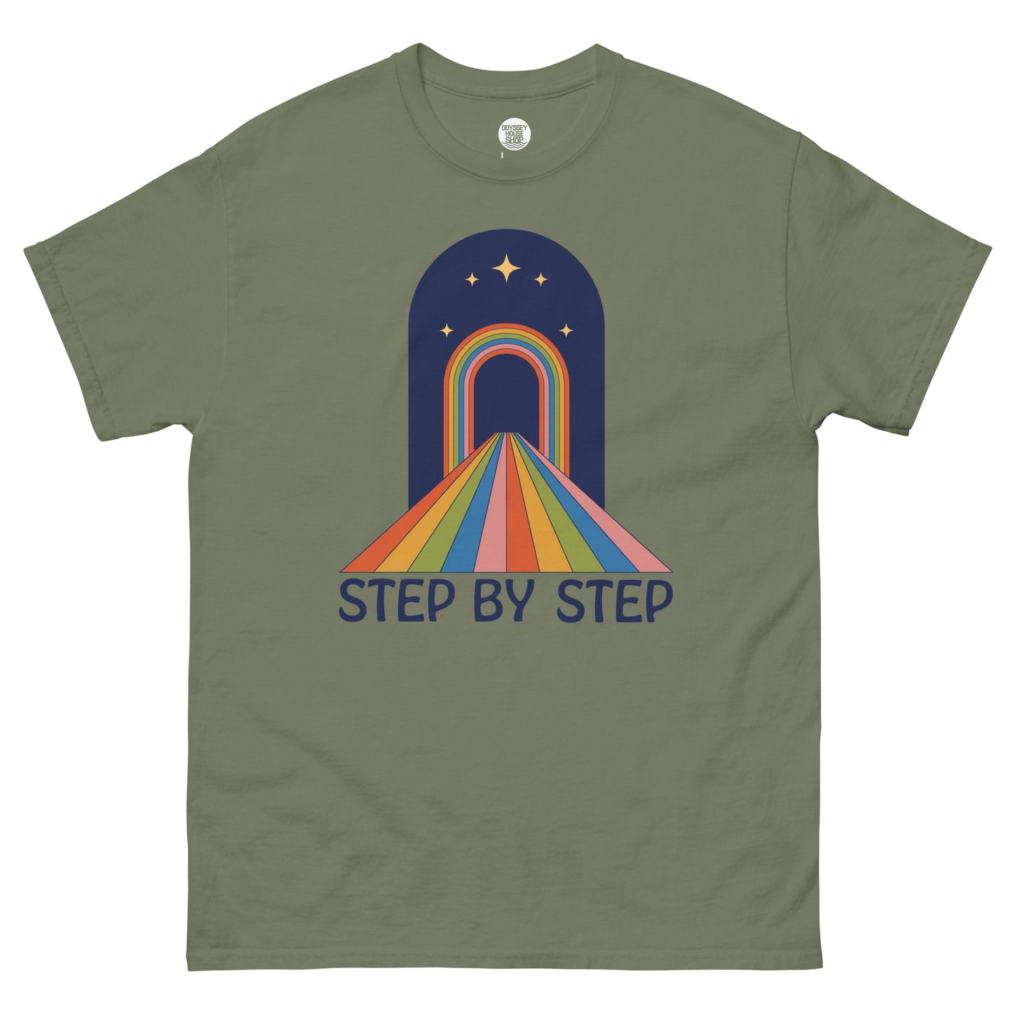 Step By Step Maxim Light Men's classic tee
