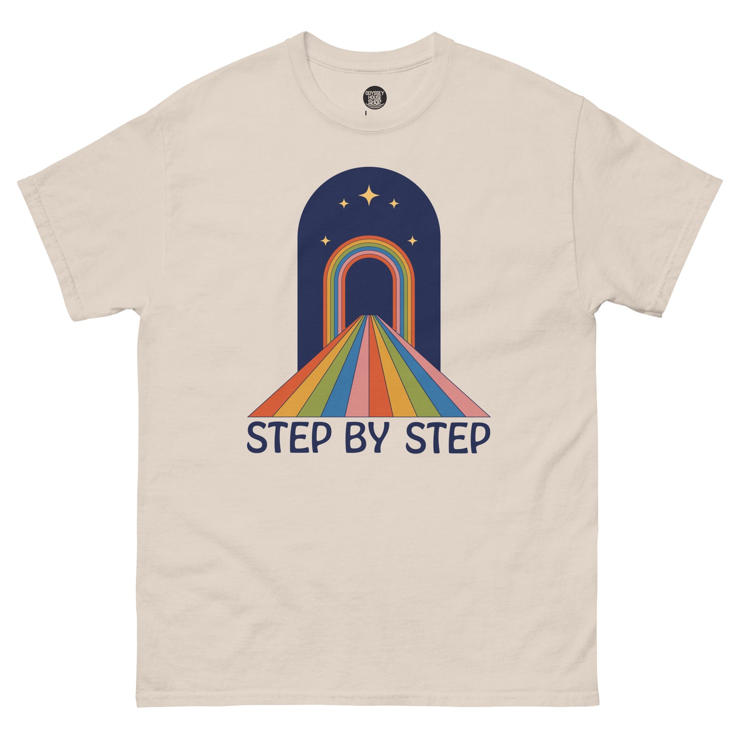 Step By Step Maxim Light Men's classic tee
