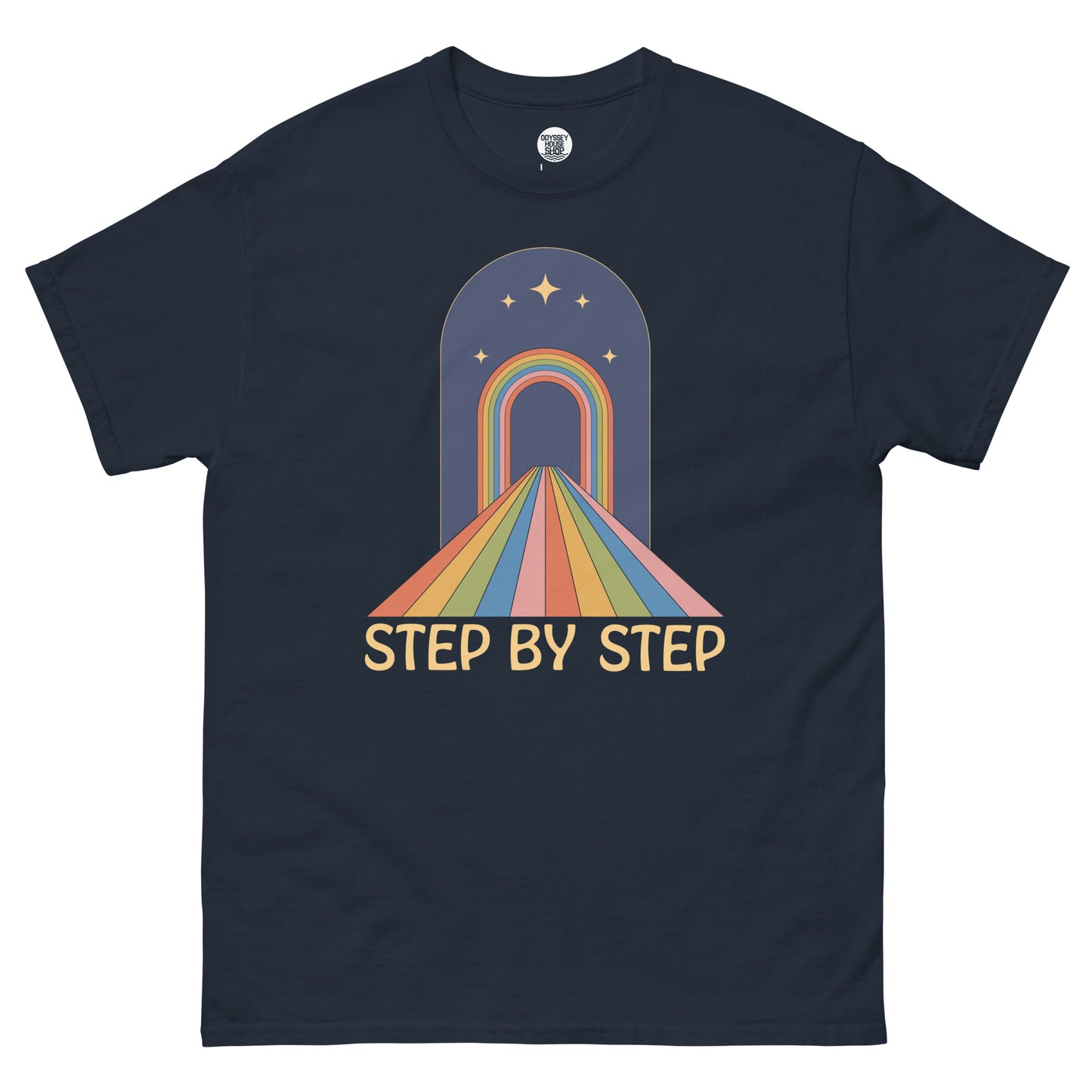 Step By Step Maxim Dark Men's classic tee