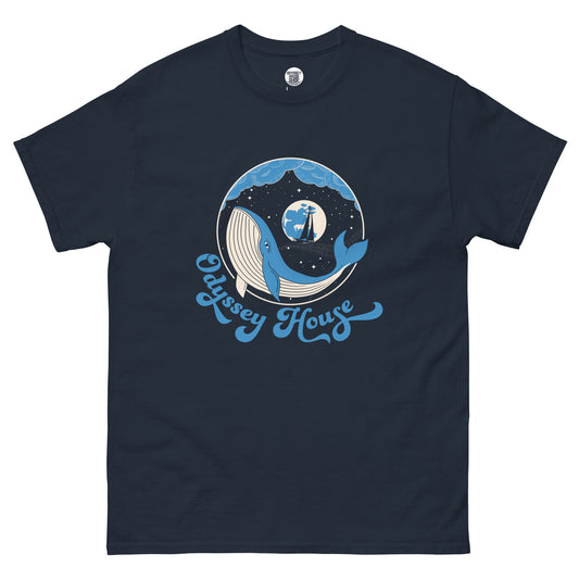 Odyssey House Space Whale Men's classic tee