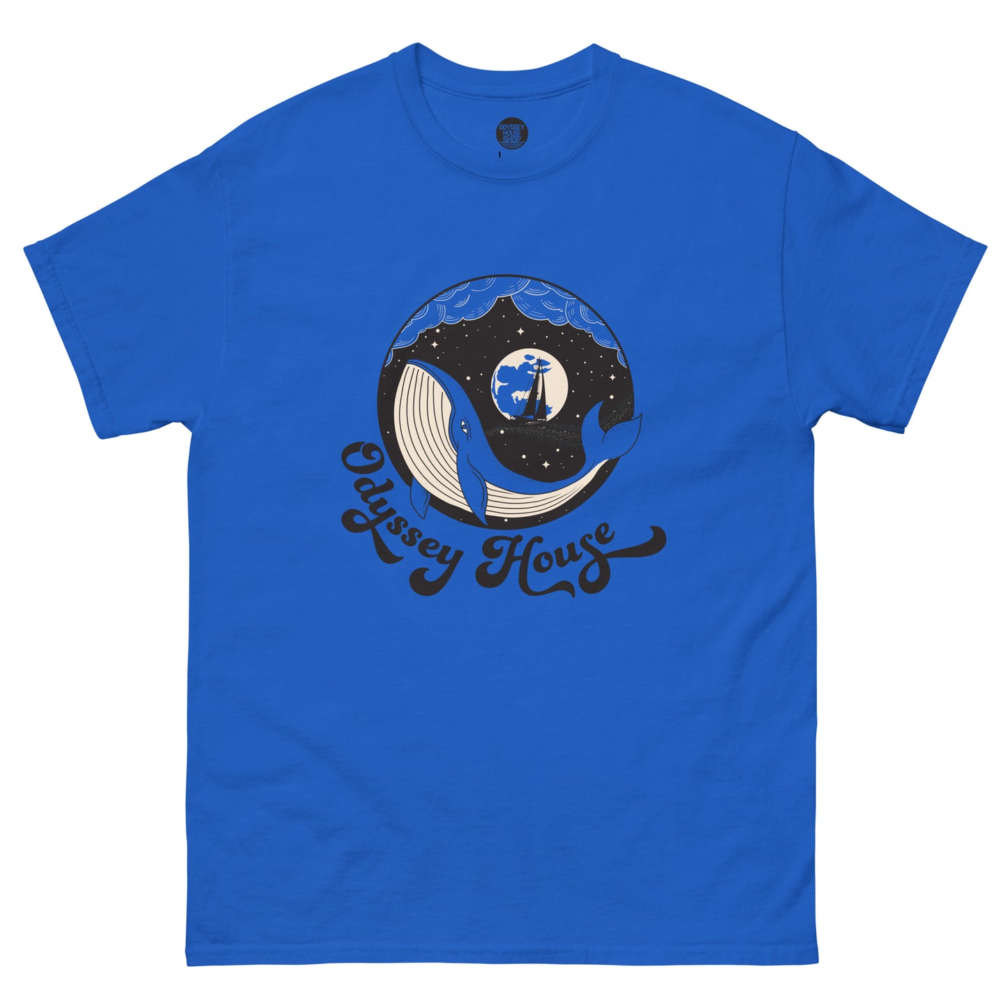 Odyssey House Space Whale Men's classic tee
