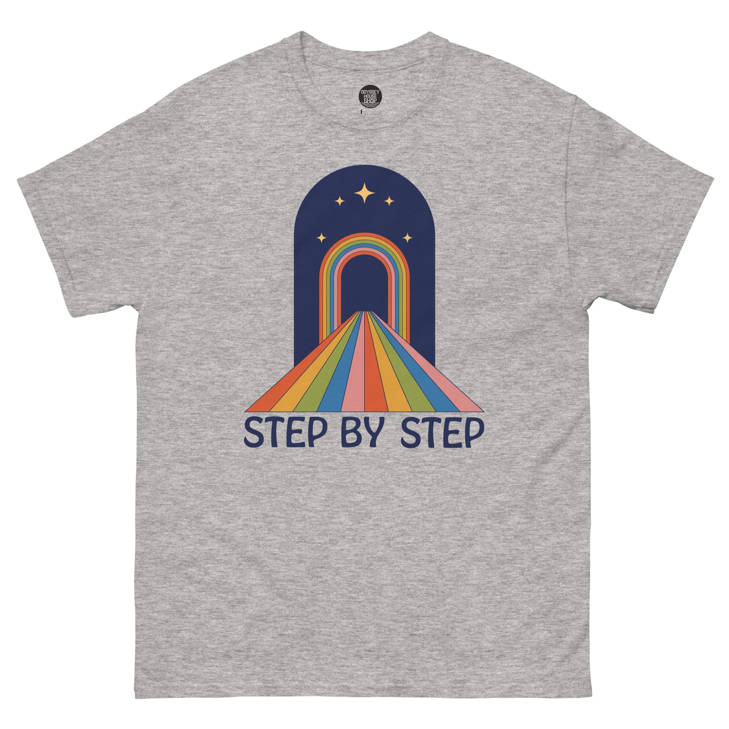 Step By Step Maxim Light Men's classic tee