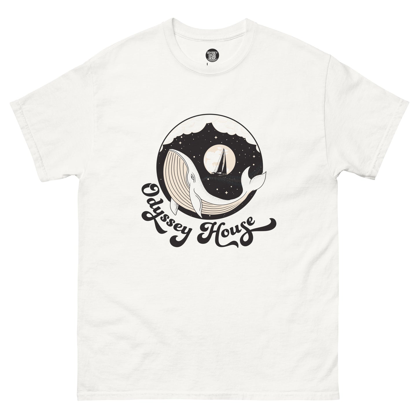 Odyssey House Space Whale Men's classic tee