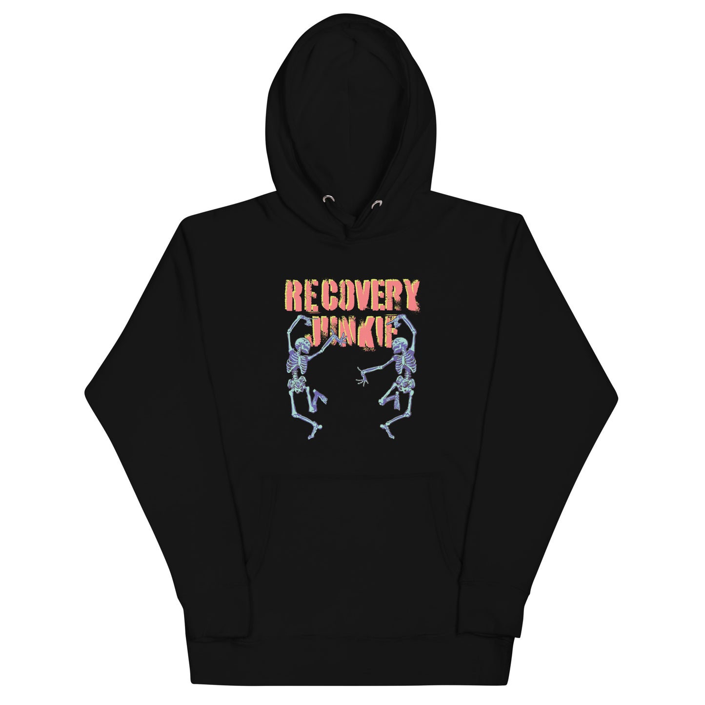 Recovery Junkie Dancing Skeletons - Unisex Hoodie