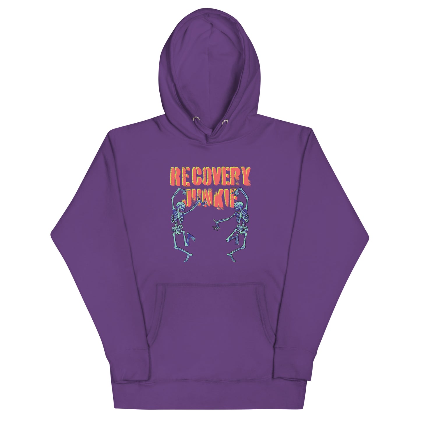Recovery Junkie Dancing Skeletons - Unisex Hoodie