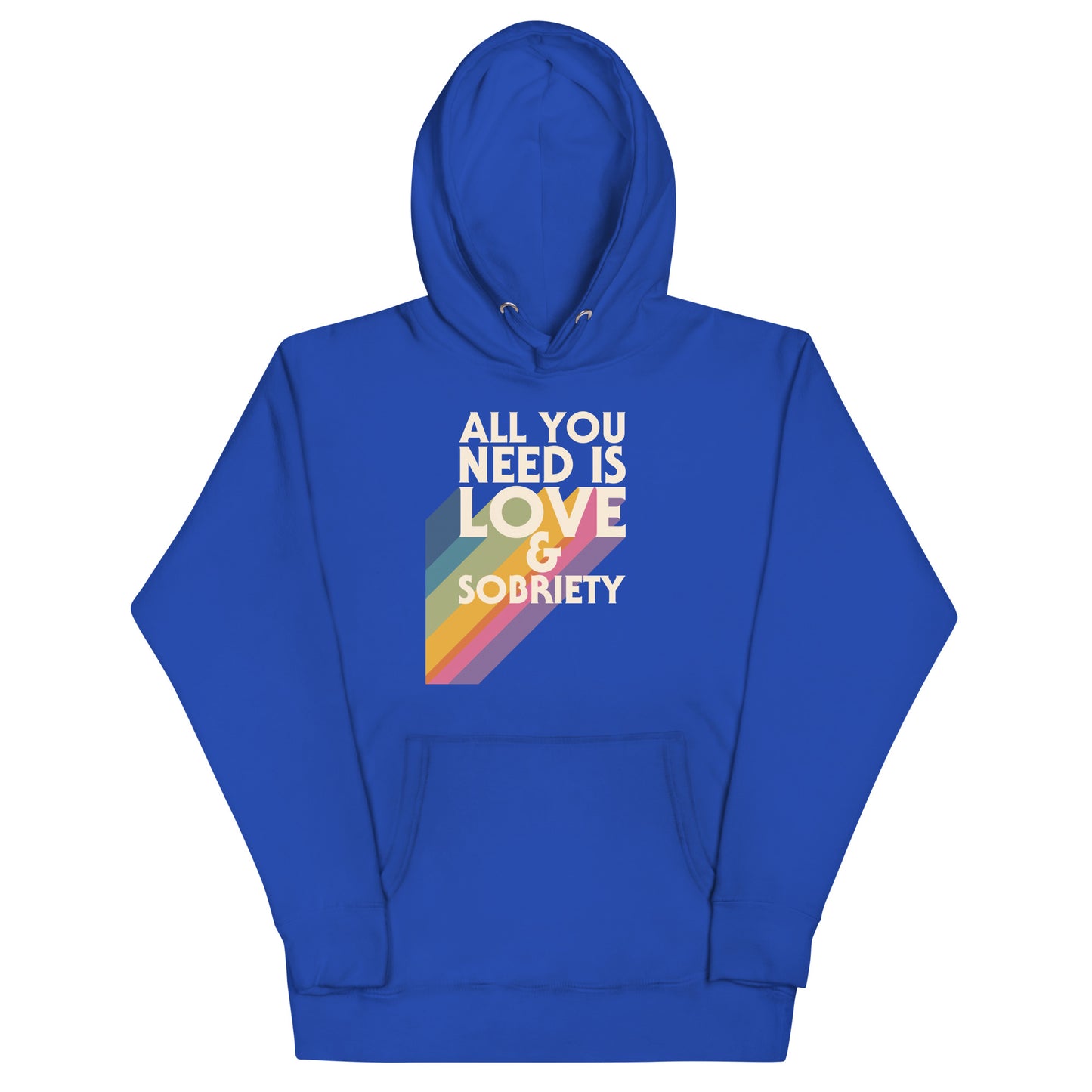 I Love Recovery - All You Need Is Love - Unisex Hoodie