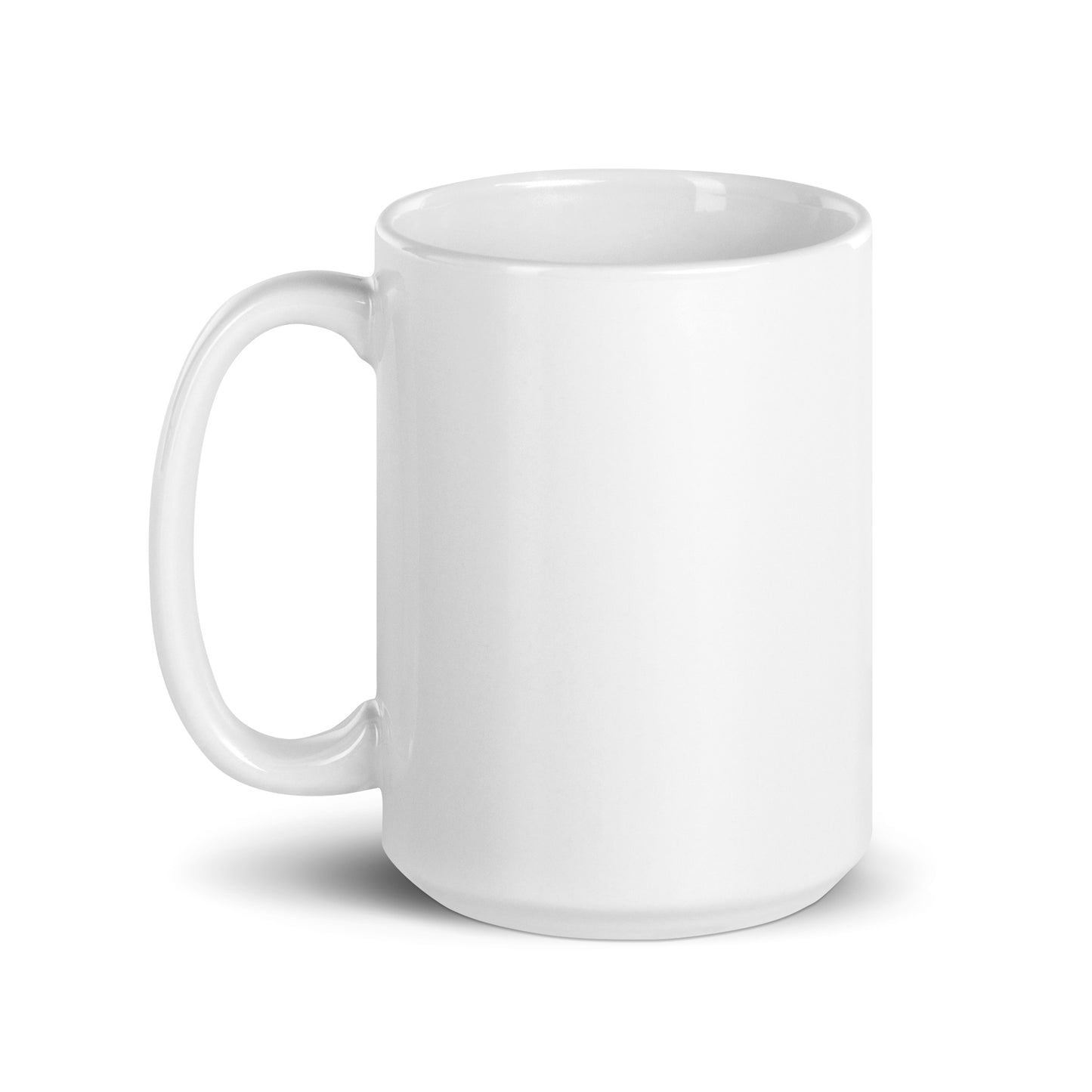 Live Free and Rise Above Addiction White glossy mug - The Recovery Collection