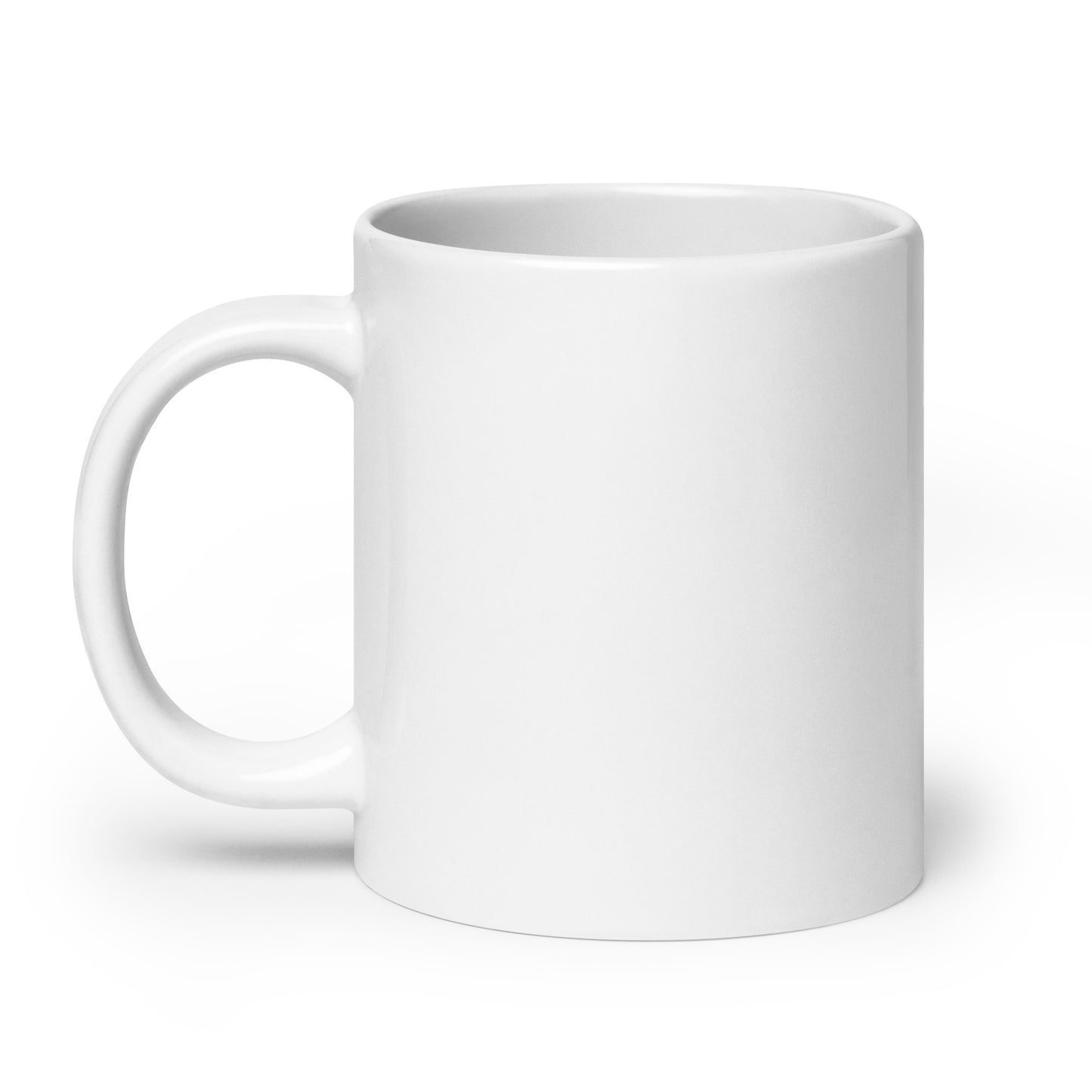 Live Free and Rise Above Addiction White glossy mug - The Recovery Collection