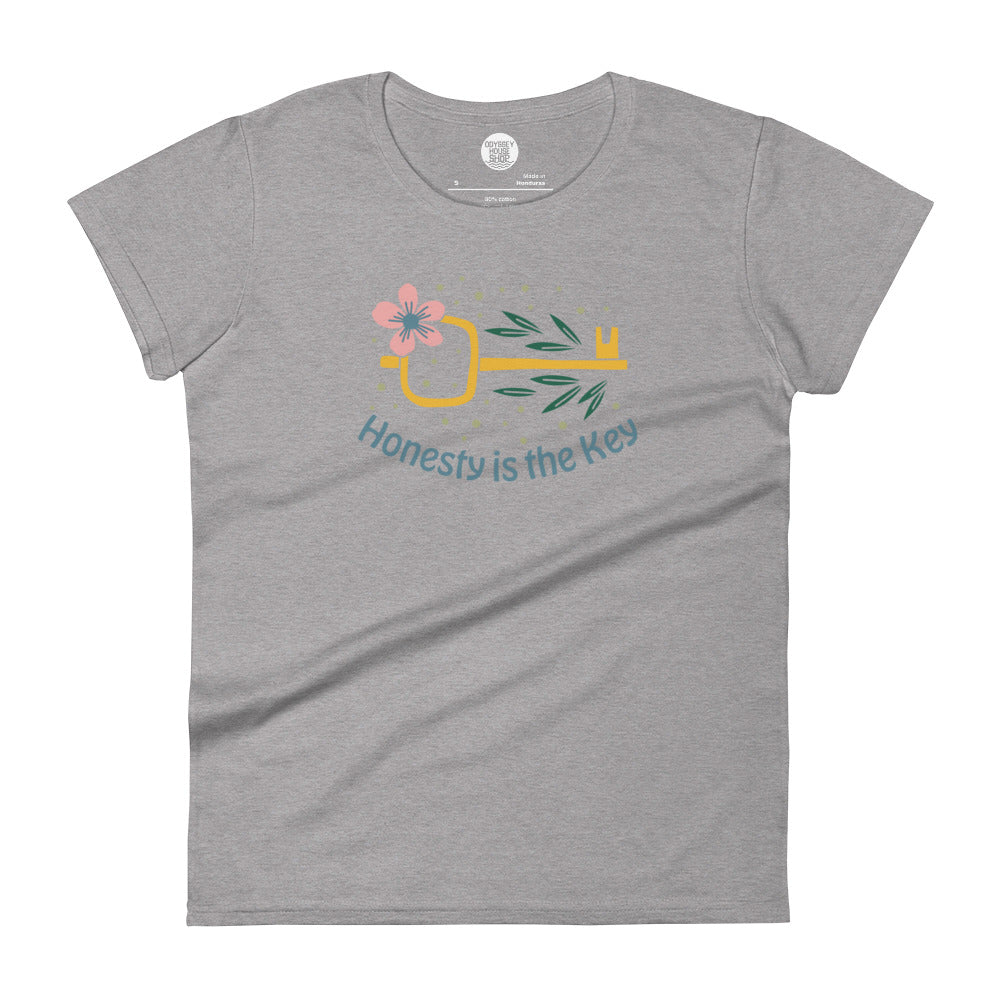 Honesty is the Key Maxim Women's short sleeve t-shirt