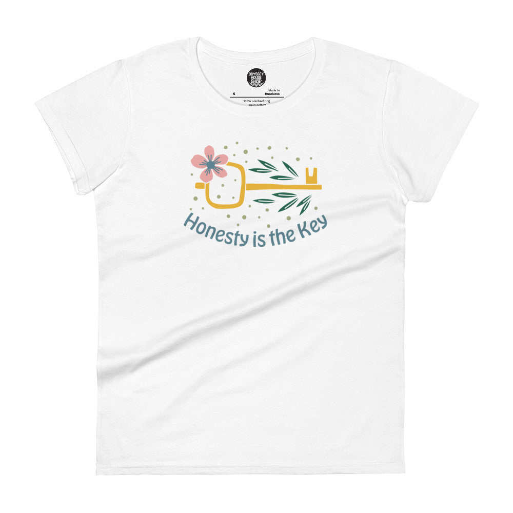 Honesty is the Key Maxim Women's short sleeve t-shirt