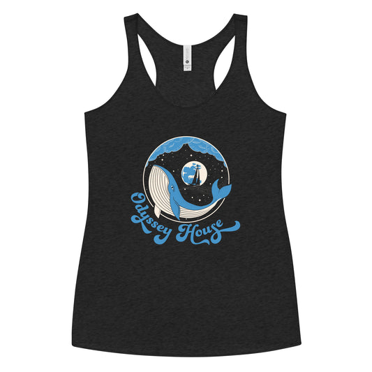 Odyssey House Space Whale Women's Racerback Tank