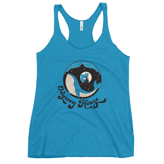 Odyssey House Space Whale Women's Racerback Tank